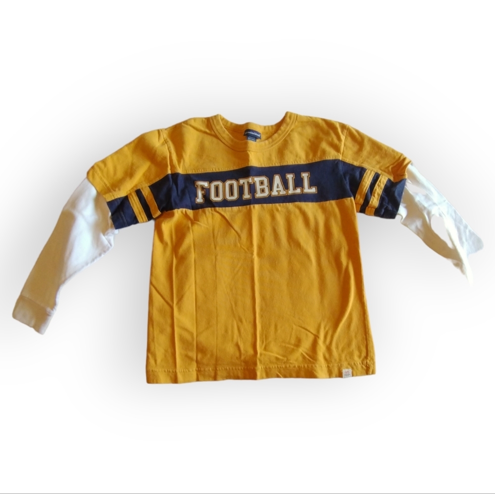 🎈 5/$25 Boy's Long Sleeve Varsity Football Shirt-S(8)